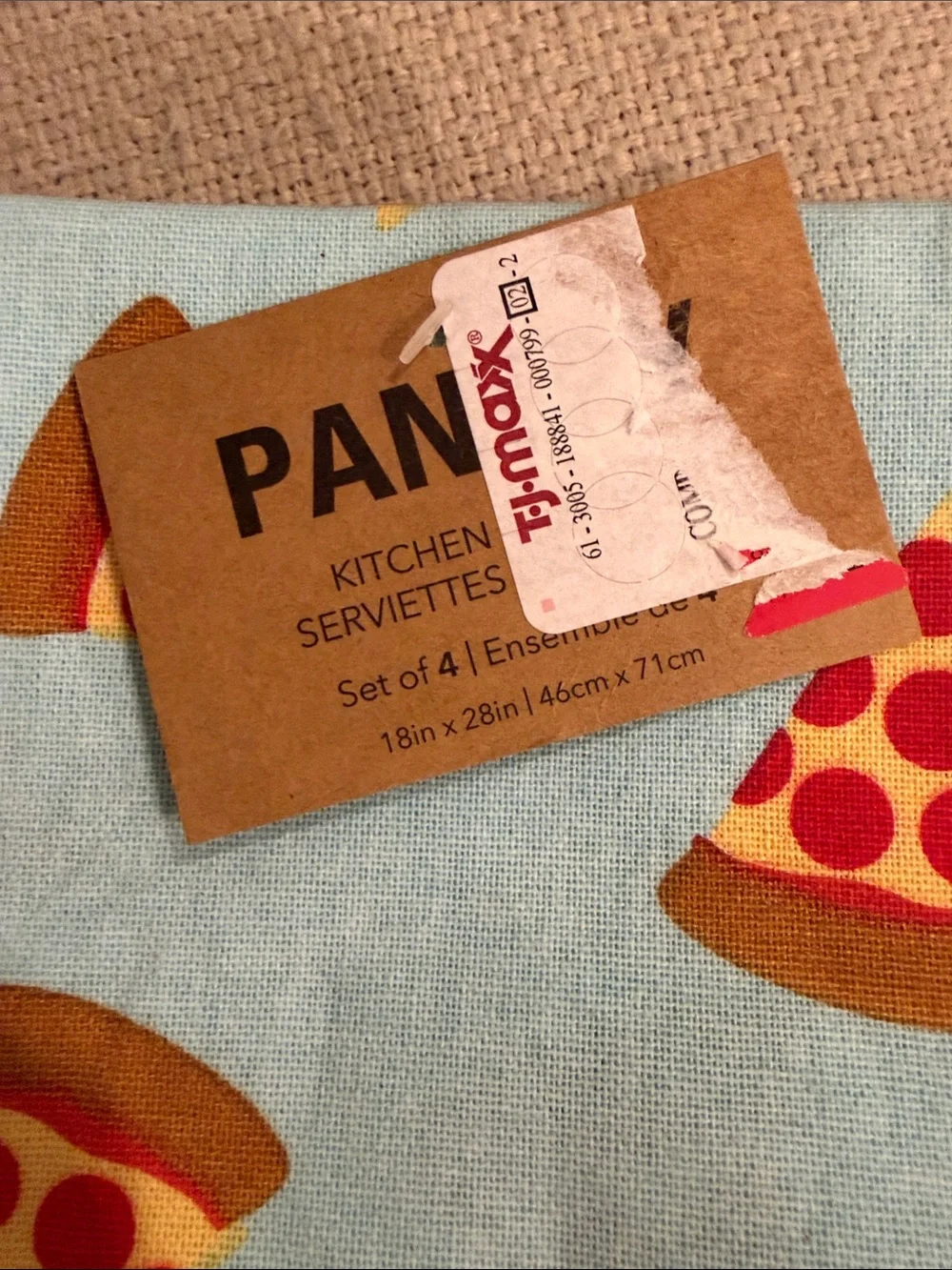 Pizza Kitchen Towels set of 4